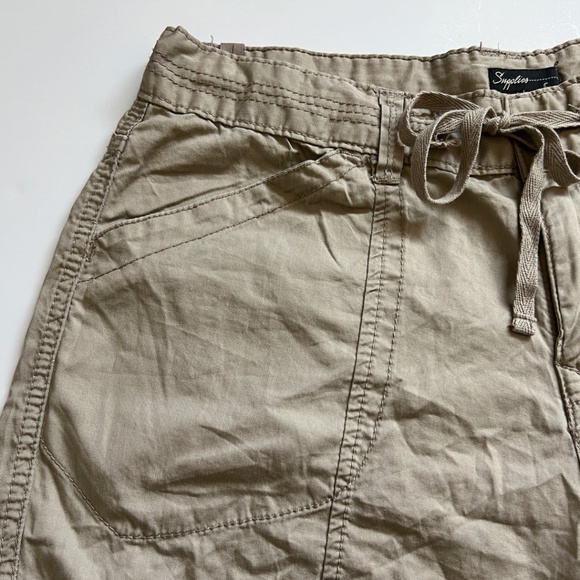 Supplies By Union Bay Khaki Cargo Shorts Size 8 - Picture 6 of 13